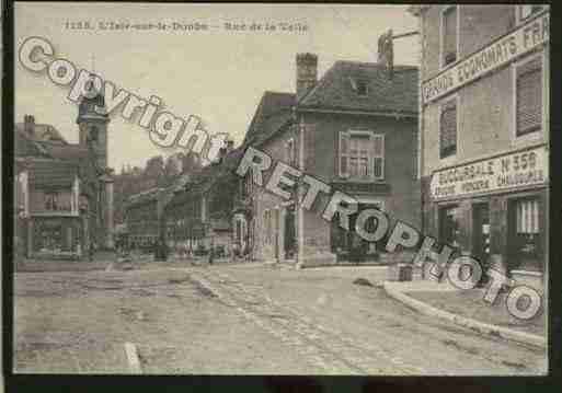 Ville de ISLESURLEDOUBS(L\') Carte postale ancienne