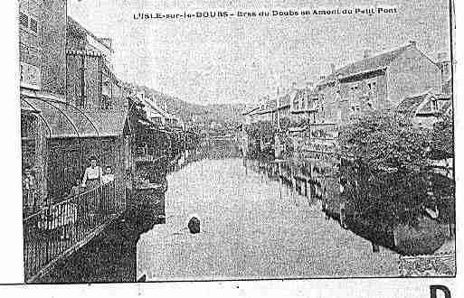 Ville de ISLESURLEDOUBS(L\\\') Carte postale ancienne Ville de ISLESURLEDOUBS(L\\\') Carte postale ancienne