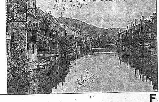 Ville de ISLESURLEDOUBS(L\') Carte postale ancienne