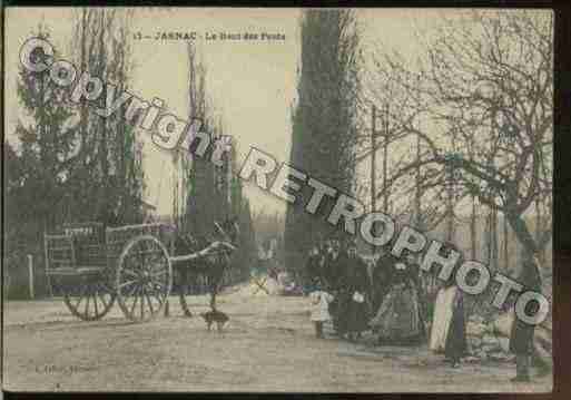 Ville de JARNAC Carte postale ancienne