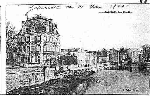 Ville de JARNAC Carte postale ancienne