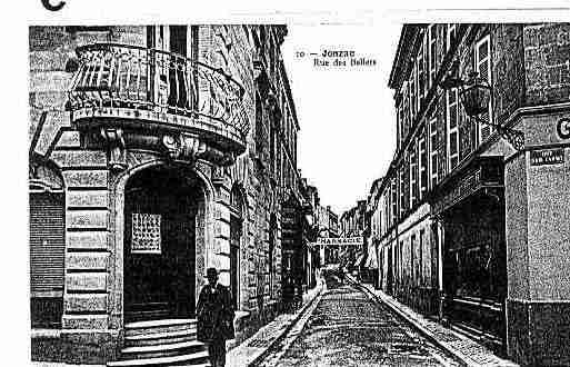 Ville de JONZAC Carte postale ancienne