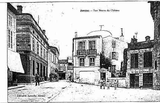 Ville de JONZAC Carte postale ancienne