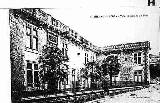 Ville de JONZAC Carte postale ancienne