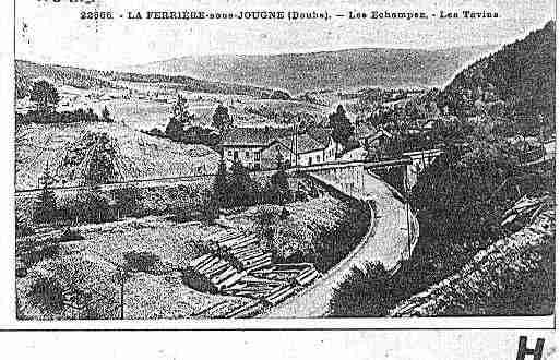 Ville de JOUGNE Carte postale ancienne