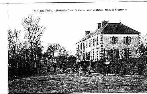 Ville de JUSSYLECHAUDRIER Carte postale ancienne