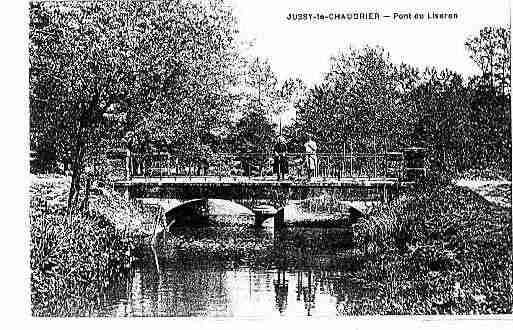 Ville de JUSSYLECHAUDRIER Carte postale ancienne