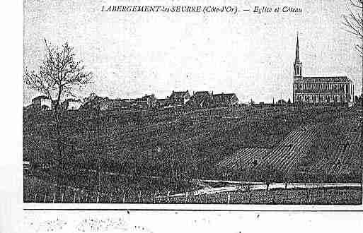 Ville de LABERGEMENTLESSEURRE Carte postale ancienne