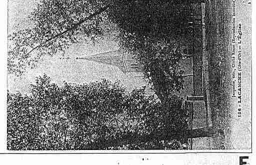 Ville de LACANCHE Carte postale ancienne
