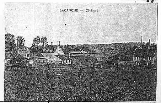 Ville de LACANCHE Carte postale ancienne