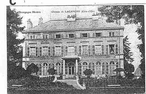 Ville de LACANCHE Carte postale ancienne