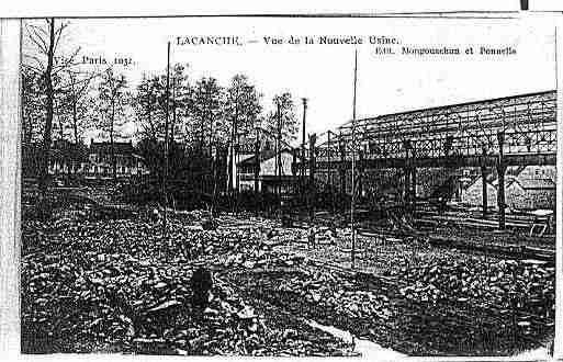 Ville de LACANCHE Carte postale ancienne