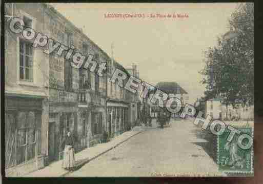 Ville de LAIGNES Carte postale ancienne