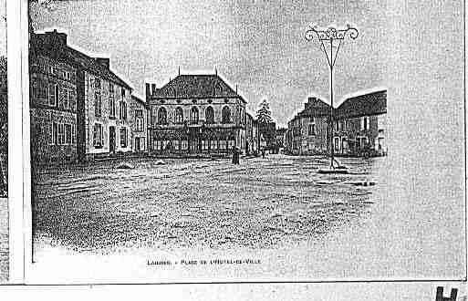 Ville de LAIGNES Carte postale ancienne