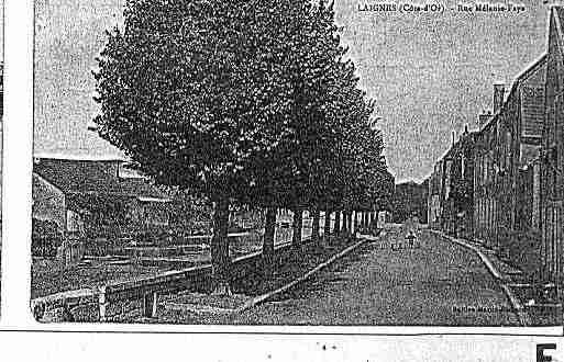 Ville de LAIGNES Carte postale ancienne