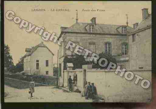 Ville de LAIGNES Carte postale ancienne