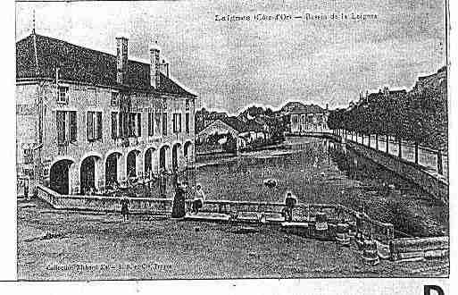 Ville de LAIGNES Carte postale ancienne