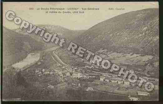Ville de LAISSEY Carte postale ancienne