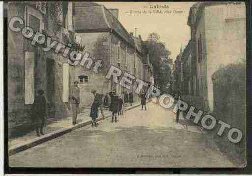 Ville de LALINDE Carte postale ancienne