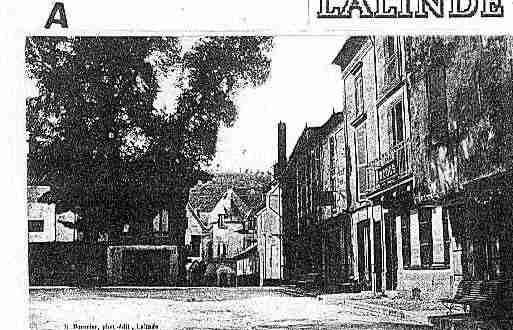 Ville de LALINDE Carte postale ancienne