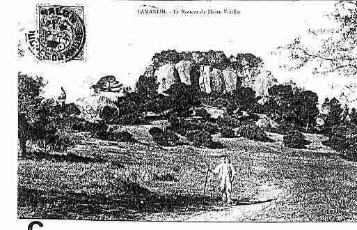 Ville de LAMANON Carte postale ancienne Ville de LAMANON Carte postale ancienne