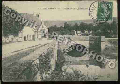 Ville de LAMARGELLE Carte postale ancienne