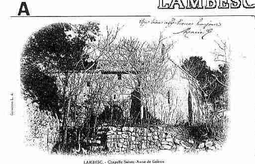 Ville de LAMBESC Carte postale ancienne