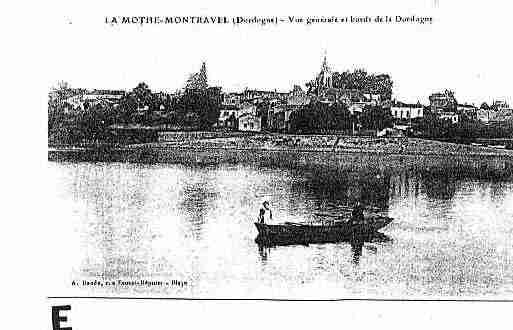 Ville de LAMOTHEMONTRAVEL Carte postale ancienne