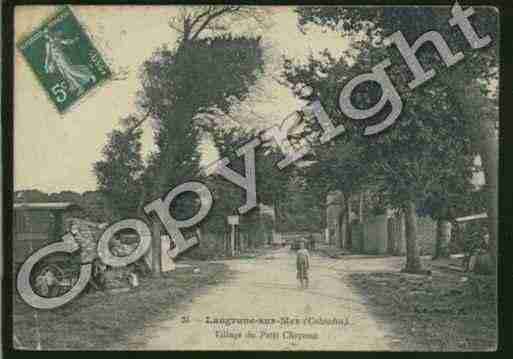 Ville de LANGRUNESURMER Carte postale ancienne