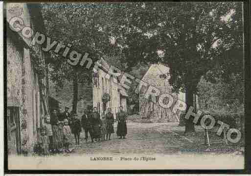 Ville de LANOBRE Carte postale ancienne