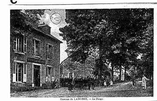 Ville de LANOBRE Carte postale ancienne