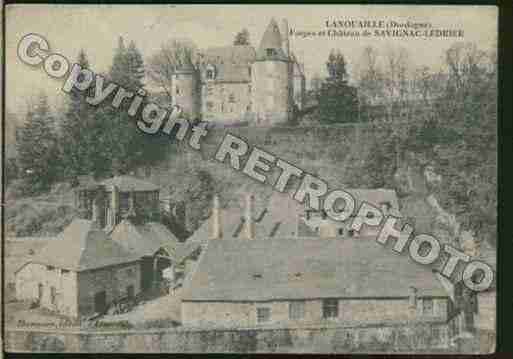 Ville de LANOUAILLE Carte postale ancienne