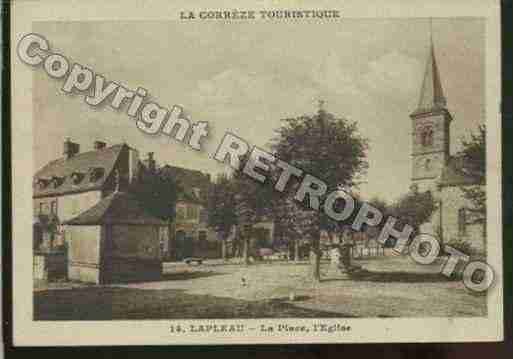 Ville de LAPLEAU Carte postale ancienne