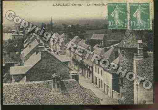 Ville de LAPLEAU Carte postale ancienne