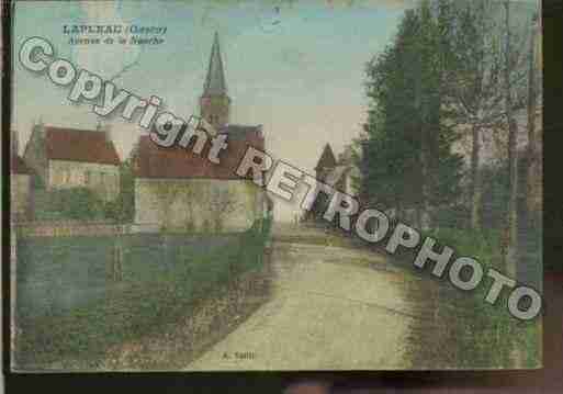 Ville de LAPLEAU Carte postale ancienne