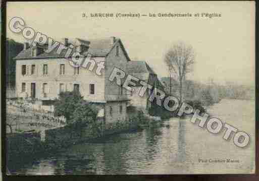 Ville de LARCHE Carte postale ancienne