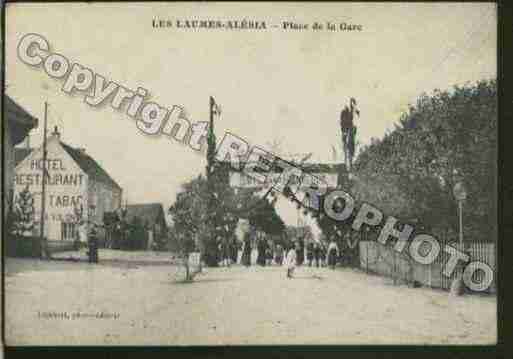 Ville de LAUMES(LES) Carte postale ancienne