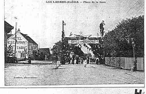 Ville de LAUMES(LES) Carte postale ancienne