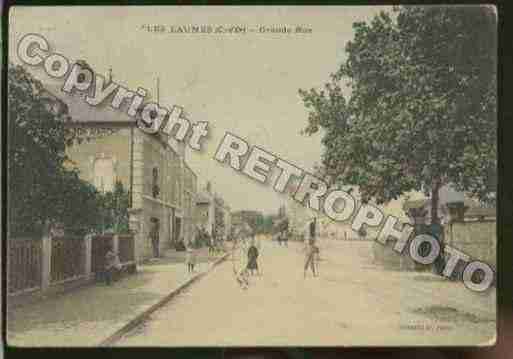 Ville de LAUMES(LES) Carte postale ancienne