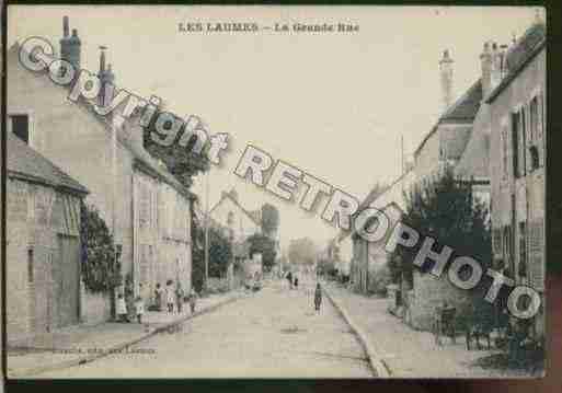 Ville de LAUMES(LES) Carte postale ancienne