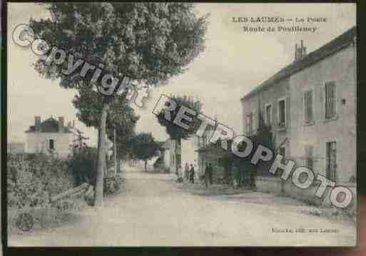 Ville de LAUMES(LES) Carte postale ancienne