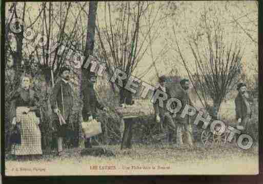 Ville de LAUMES(LES) Carte postale ancienne