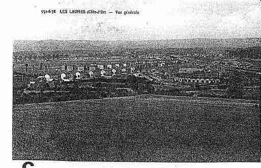 Ville de LAUMES(LES) Carte postale ancienne