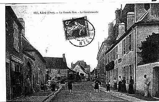 Ville de LERE Carte postale ancienne