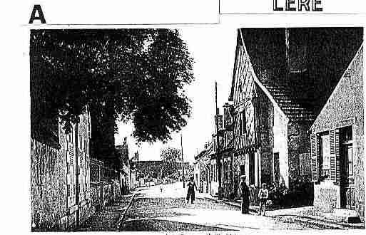 Ville de LERE Carte postale ancienne