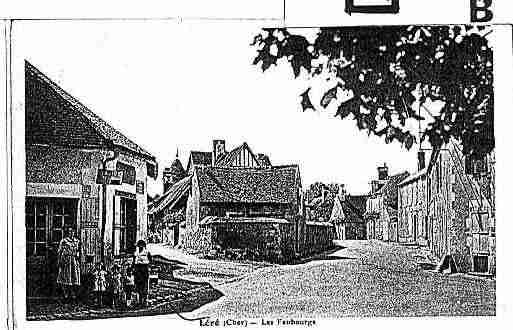 Ville de LERE Carte postale ancienne