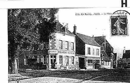 Ville de LERE Carte postale ancienne