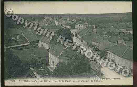 Ville de LEVIER Carte postale ancienne