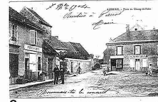 Ville de LIERNAIS Carte postale ancienne