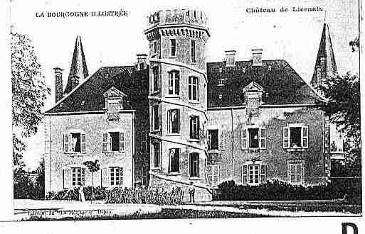 Ville de LIERNAIS Carte postale ancienne